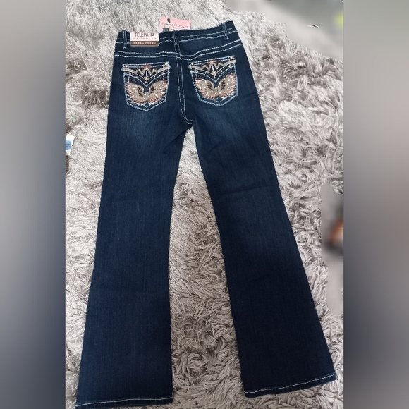 Telepatía Bling Bling Mid Rise Bootcut Jeans - Picture 5 of 5